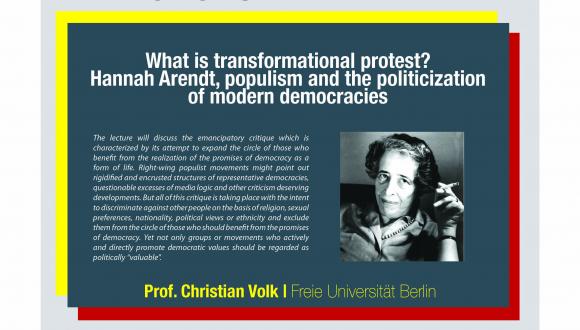 What is transformational protest? Hannah Arendt, populism and the politicization of modern democracies