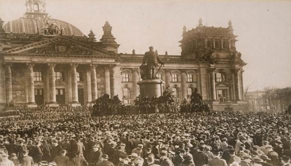 Proclamation of the Republic, Berlin, 1918